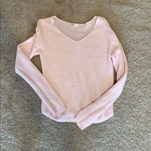 Pink girls sweater